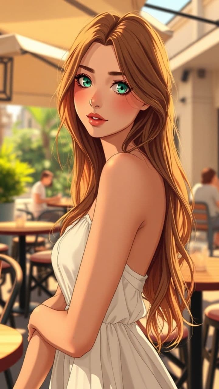 Caramel Skies and Midnight Whispers