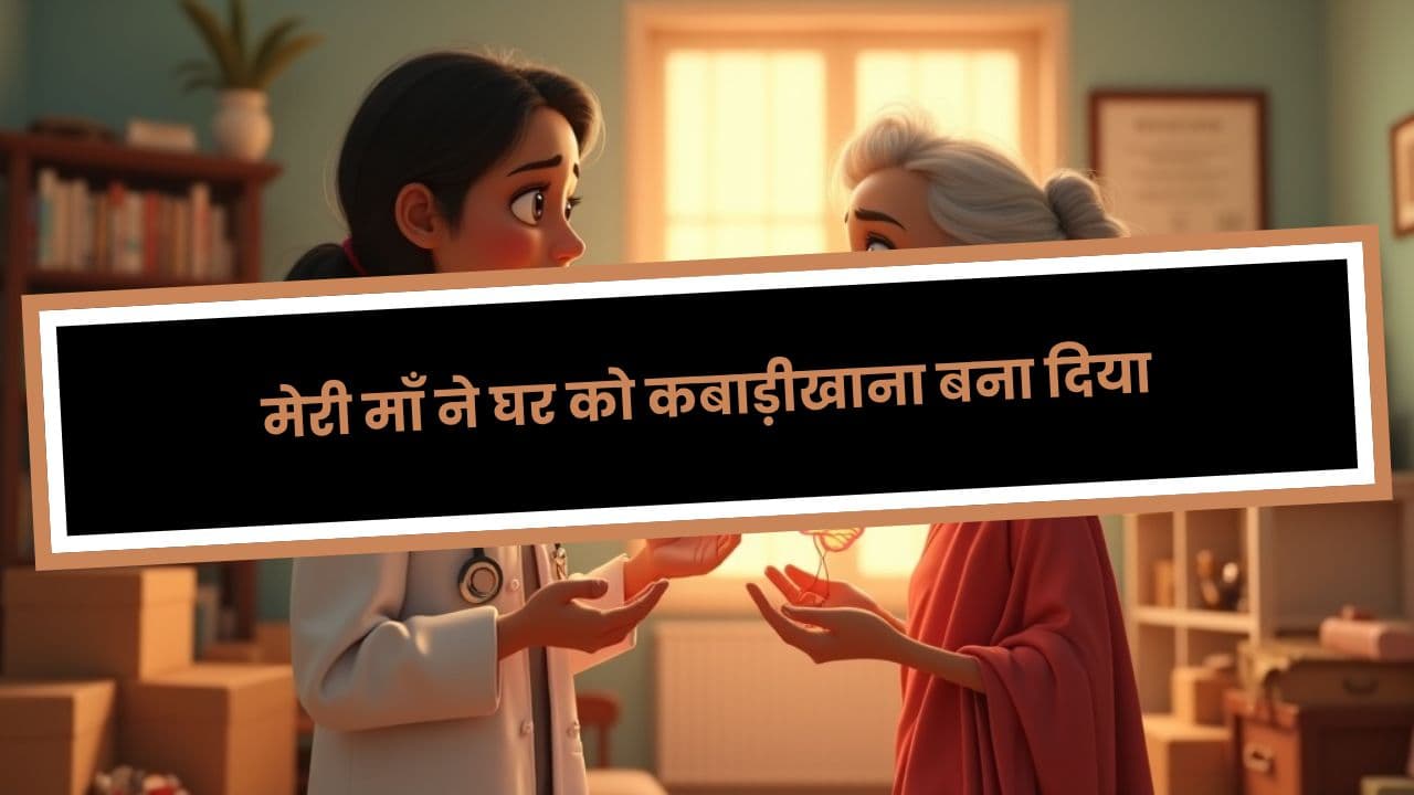 मेरी माँ ने घर को कबाड़ीखाना बना दिया