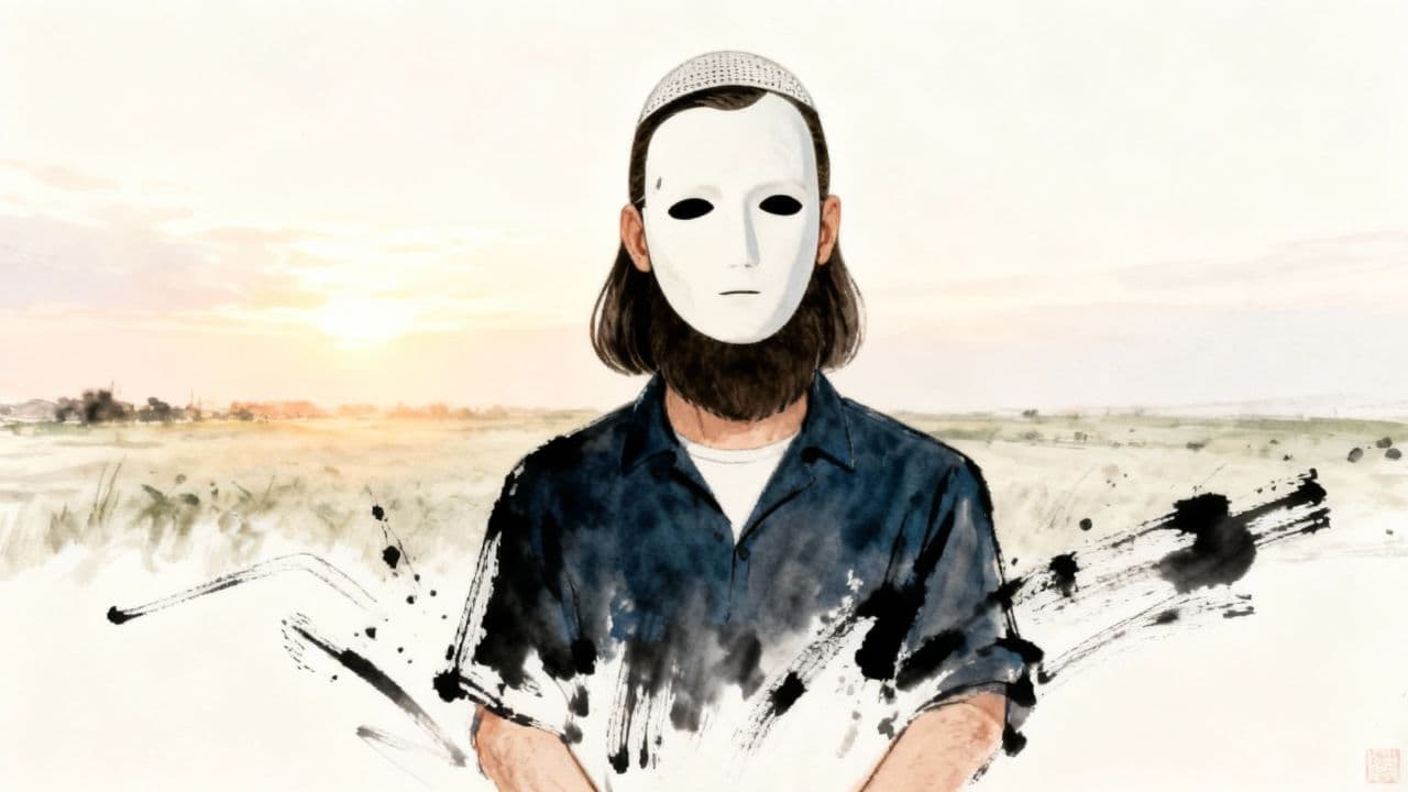 מסכה של כאב ותקווה