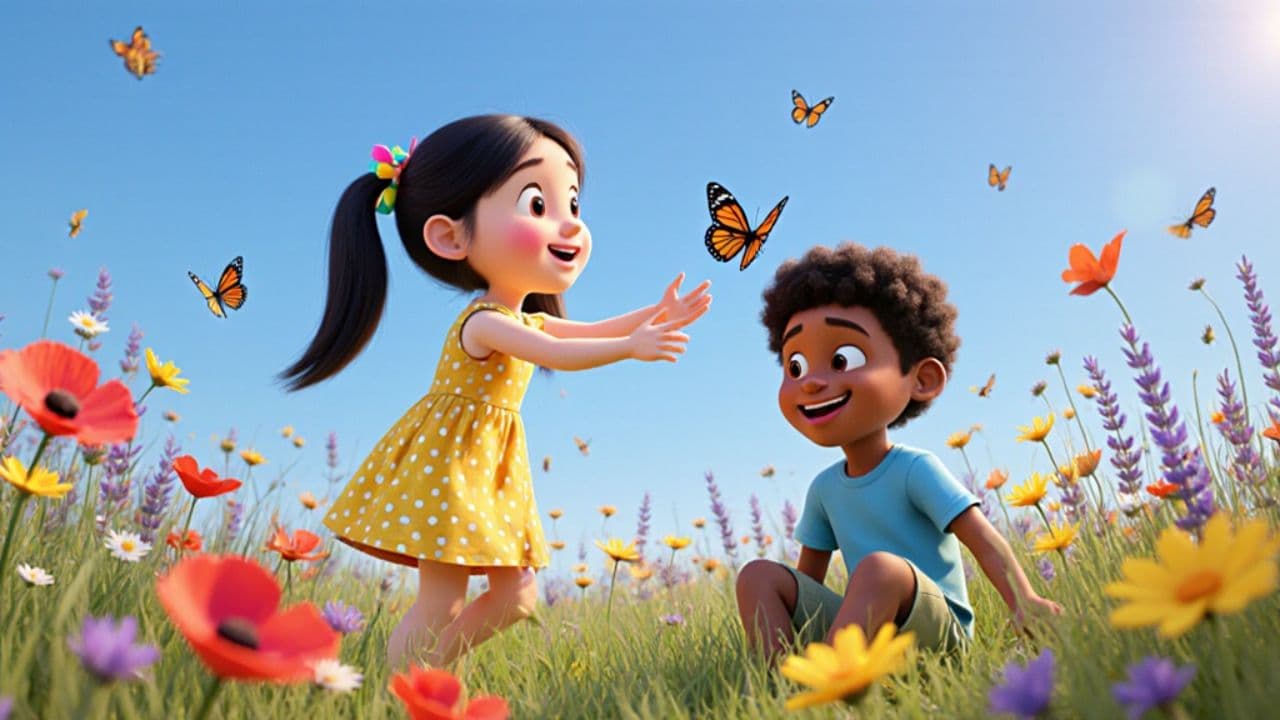 Um Dia Radiante no Jardim