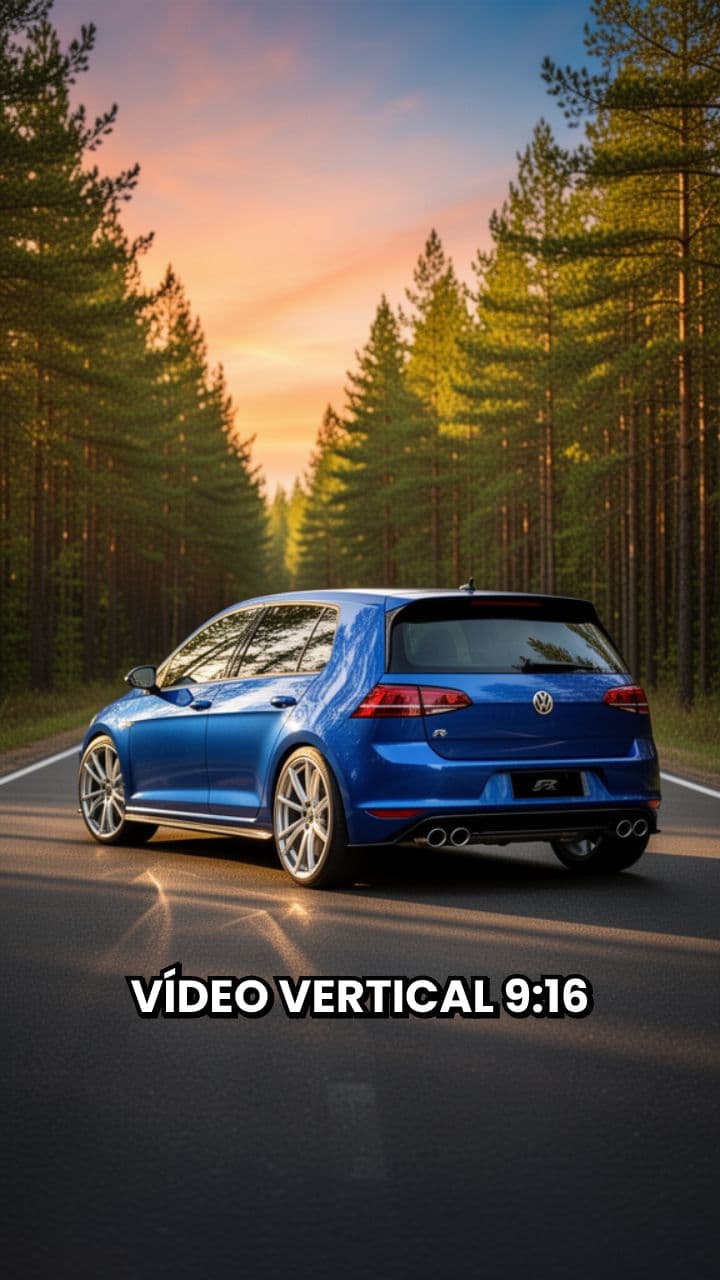 Golf 7R Aceleração Brutal com Turbo