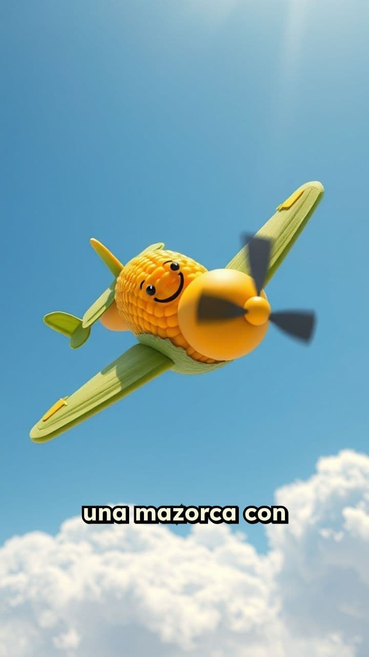 La aventura de la mazorca voladora