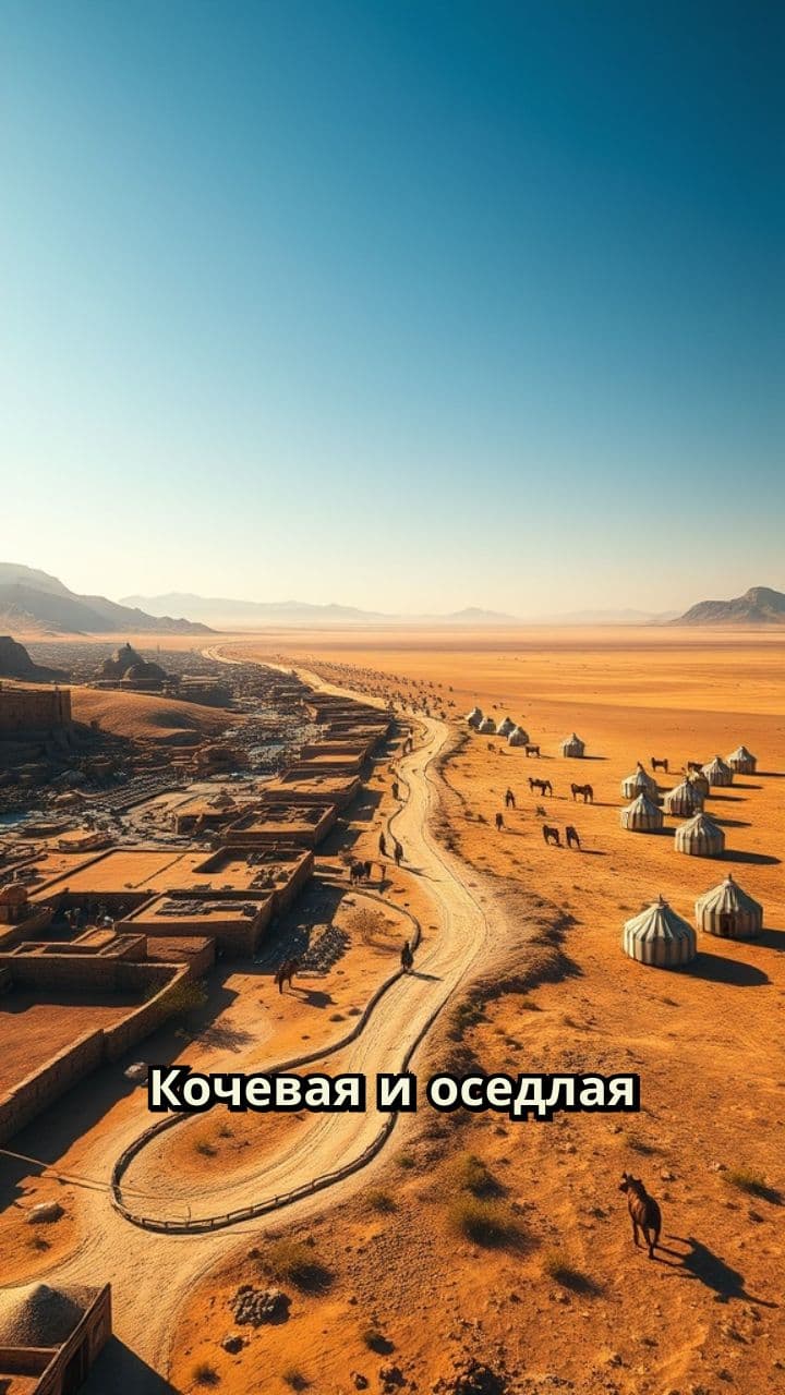 Кочевая и оседлая культура на Шёлковом пути