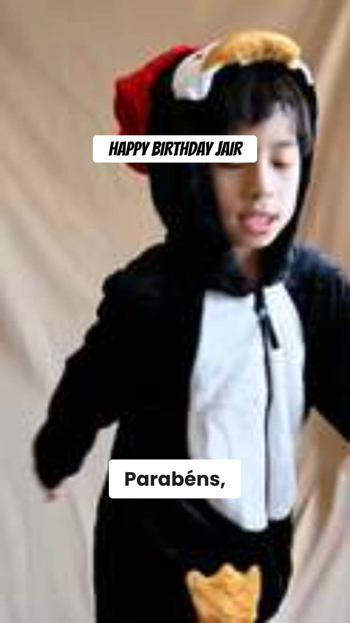 Feliz Aniversário Jair - Dança dos Cachorros