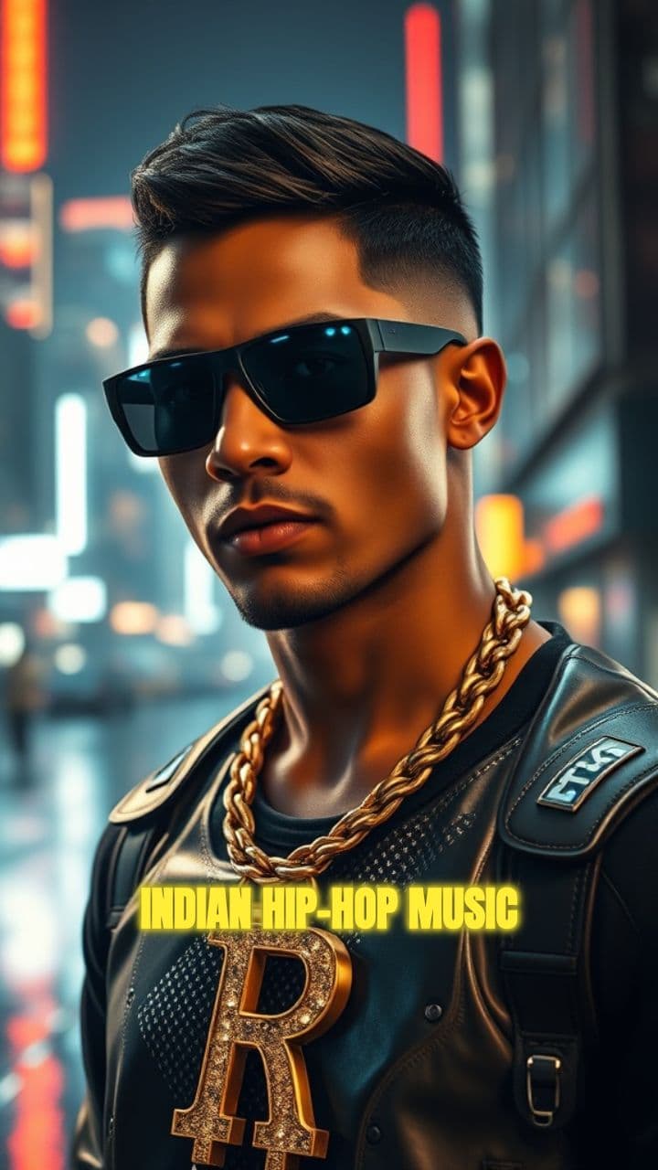 Neon Vibes: Hip-Hop Swagger