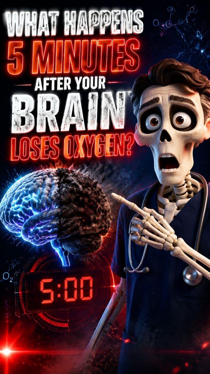 What Happens 5 Minutes After Your Brain Loses Oxygen?