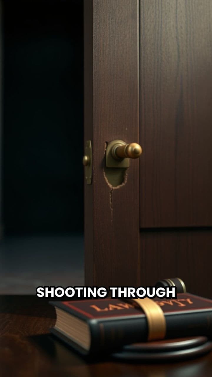 Shooting Through Doors: Legal Risks Explained