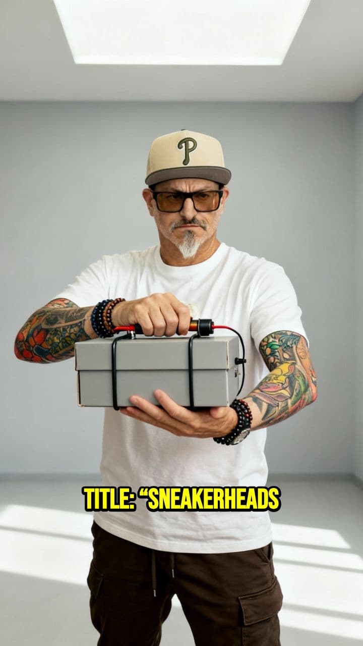 Sneakerhead Energy Unleashed!