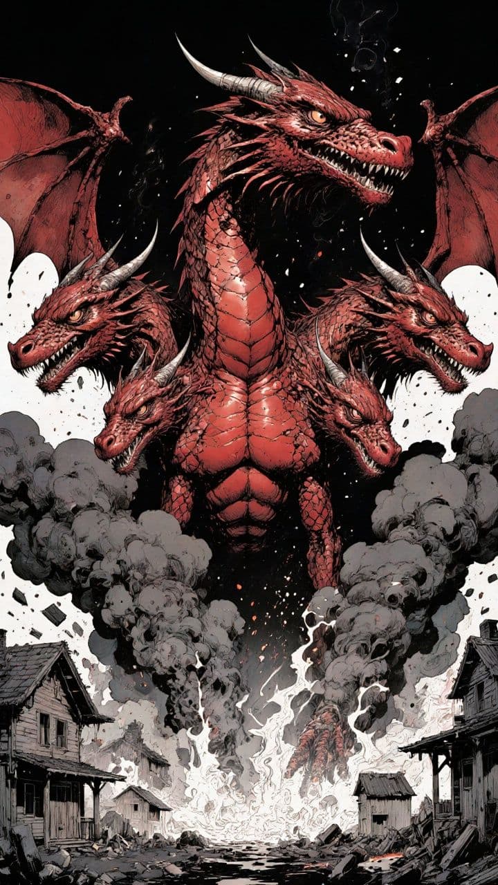 ميسي يهزم تنين السبعة رؤوس