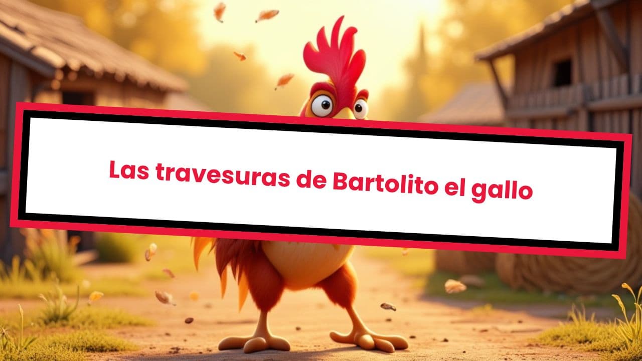 Las travesuras de Bartolito el gallo