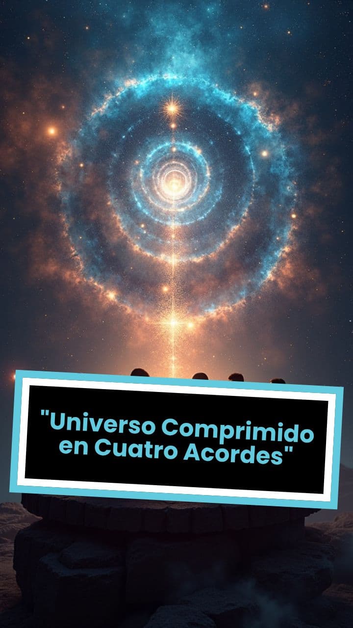 "Universo Comprimido en Cuatro Acordes"