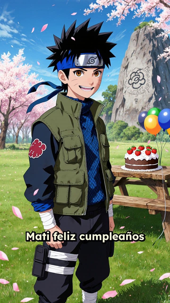 Feliz cumpleaños, Mati