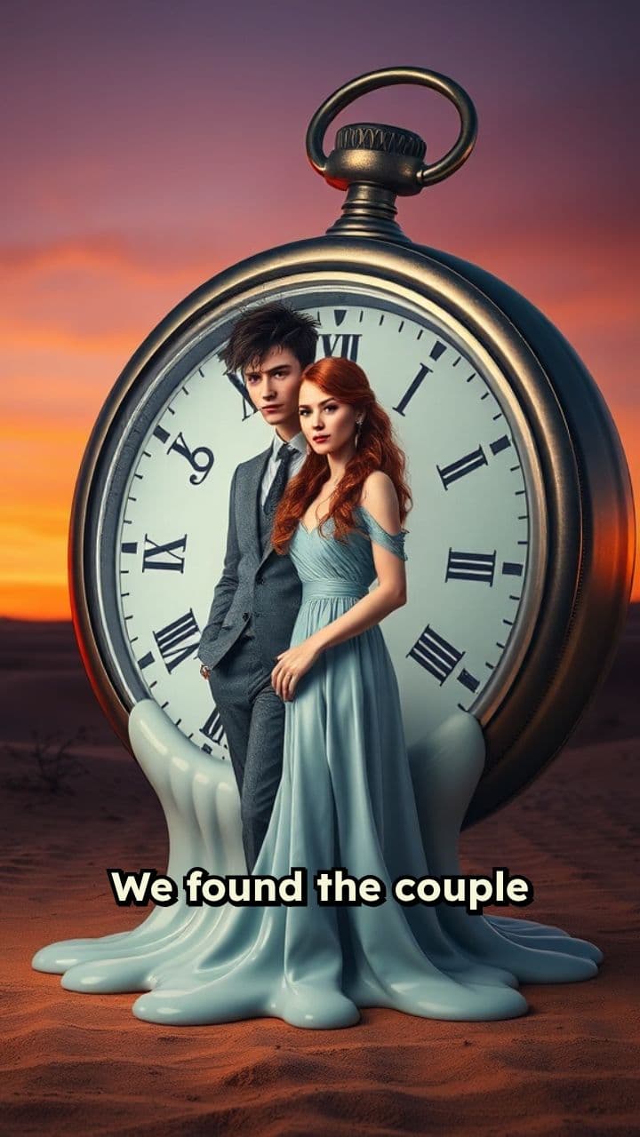 Cupid's Intervention in Dalí's Dreamscape