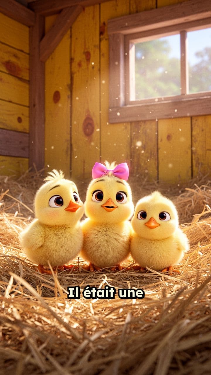 L'Aventure des Trois Petits Poussins