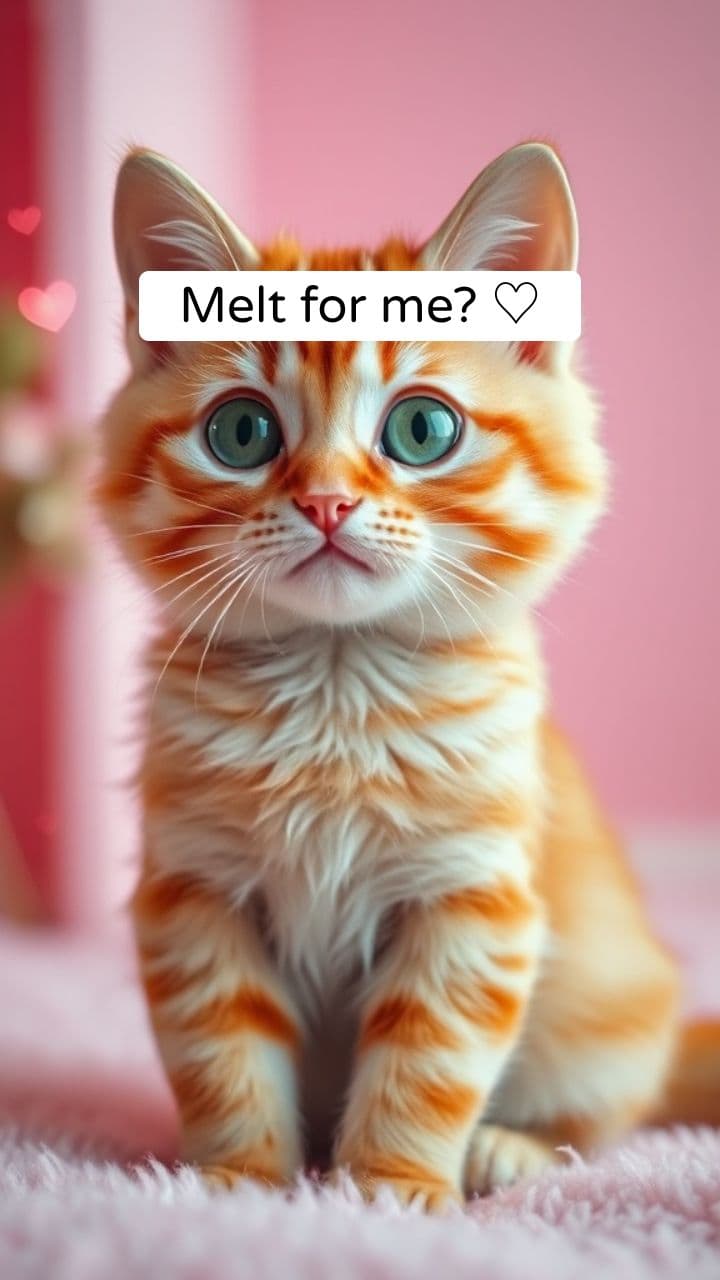 Super Cute Anime Cat