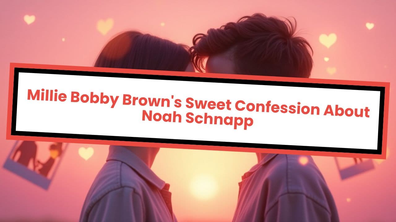 Millie Bobby Brown's Sweet Confession About Noah Schnapp