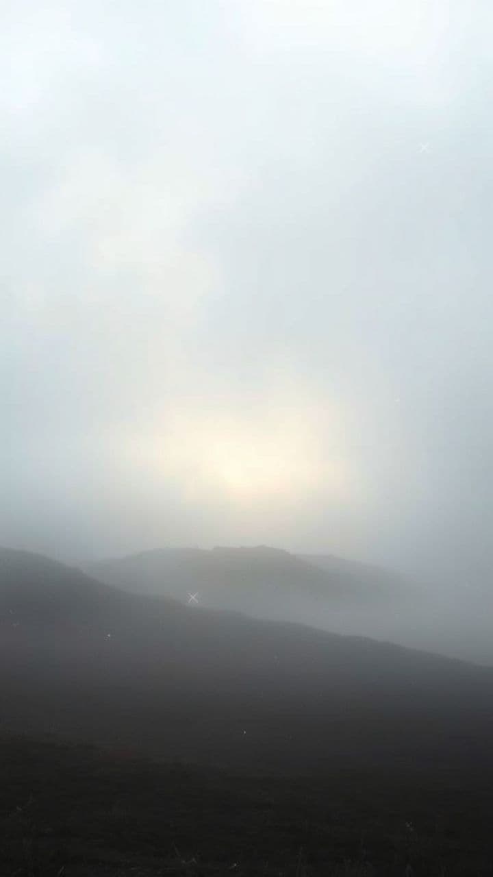 Lumière dans la brume