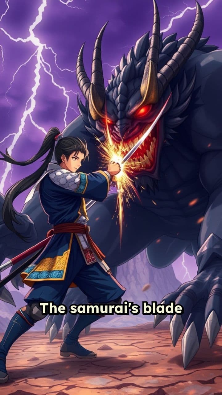 Crimson Blade at Dawn