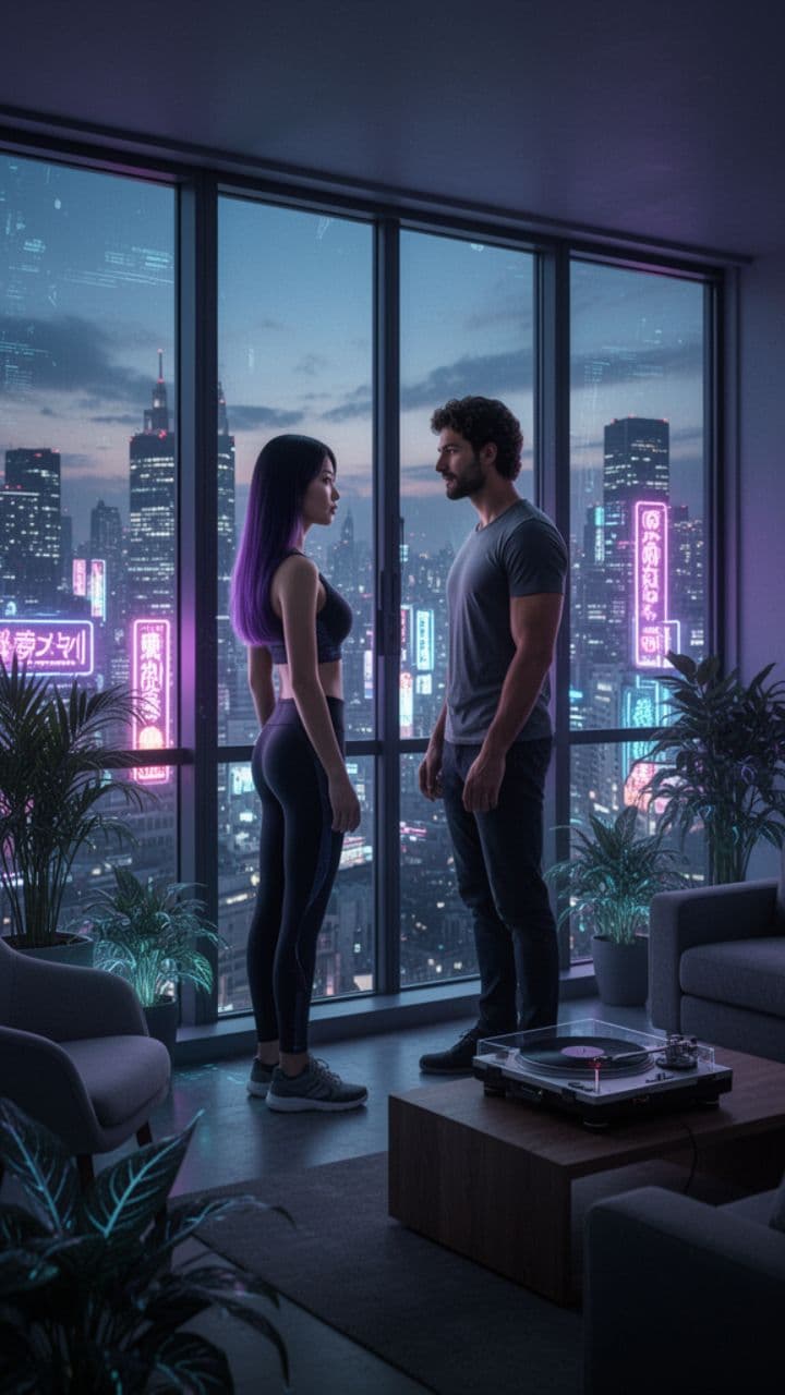 Nostalgic Digital Dreamscape