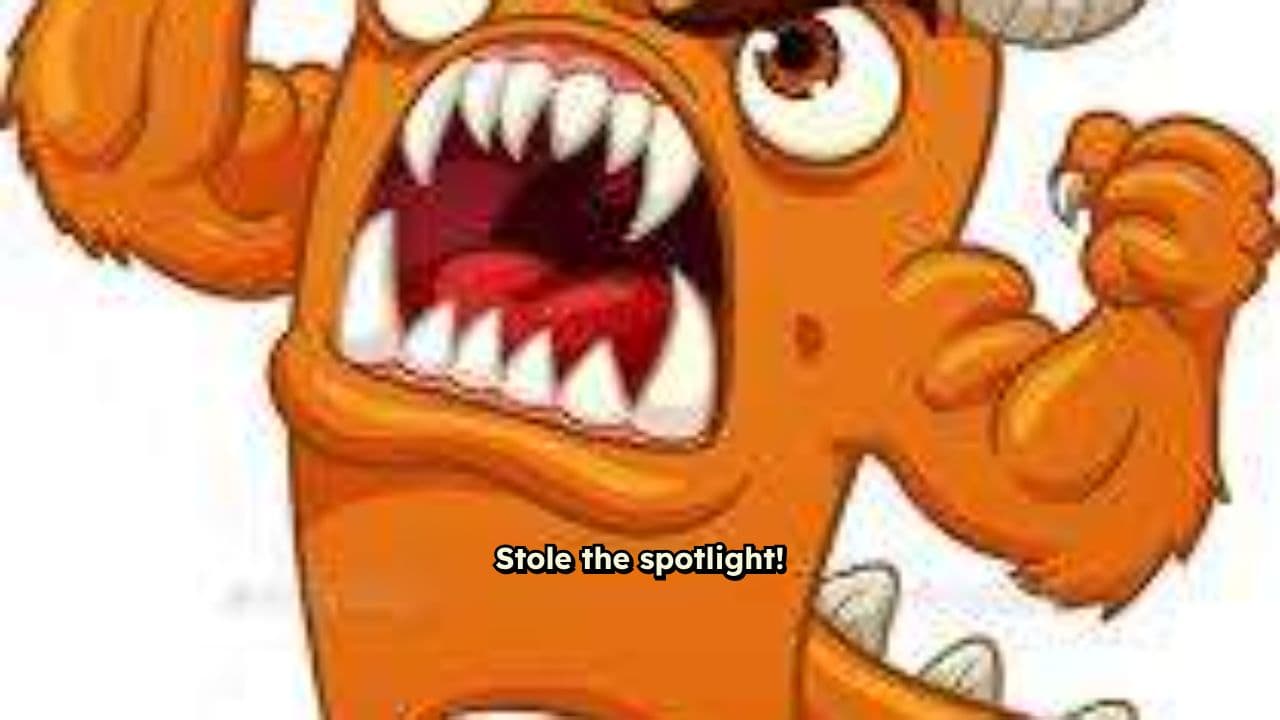 Wild Purple Creature Scores Epic Goal