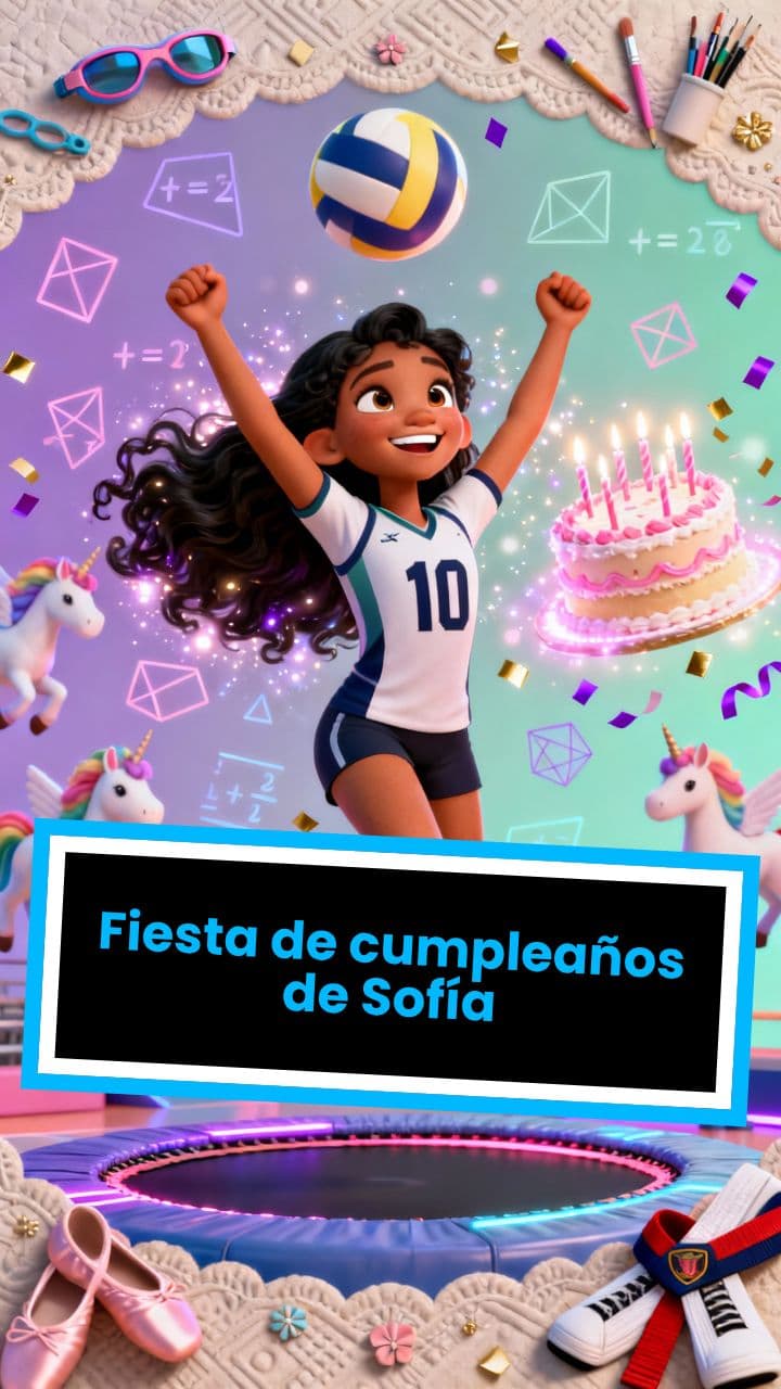 Fiesta de cumpleaños de Sofía