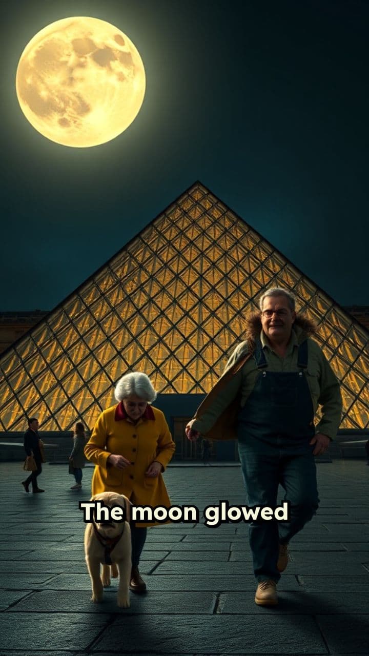 Midnight Mischief at the Louvre