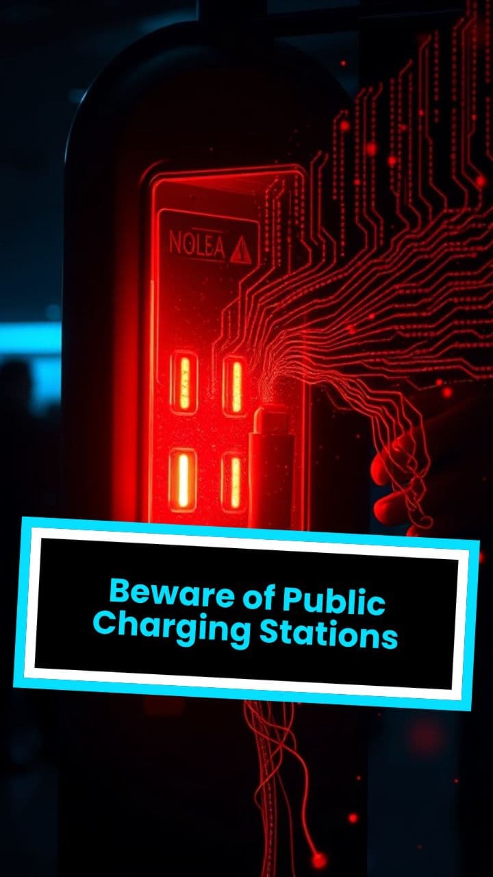Beware of Public Charging Stations
