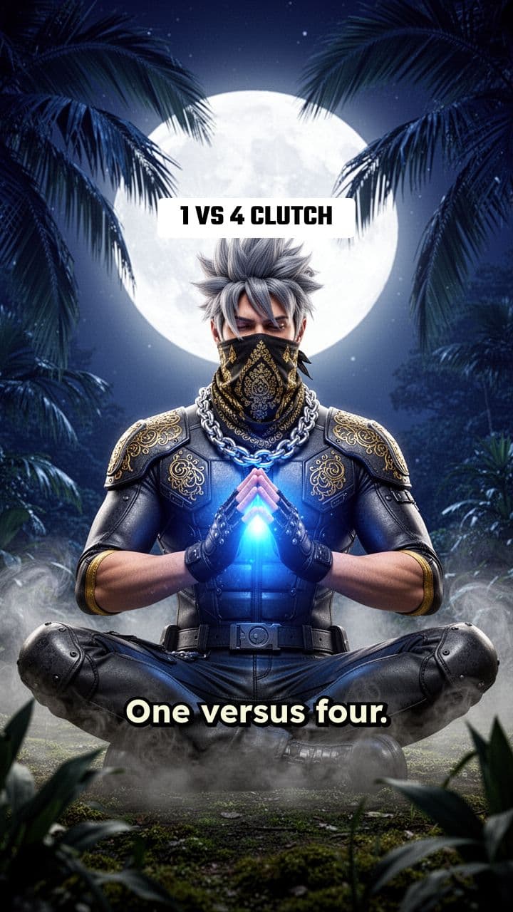 Epic 1v4 Free Fire Clutch