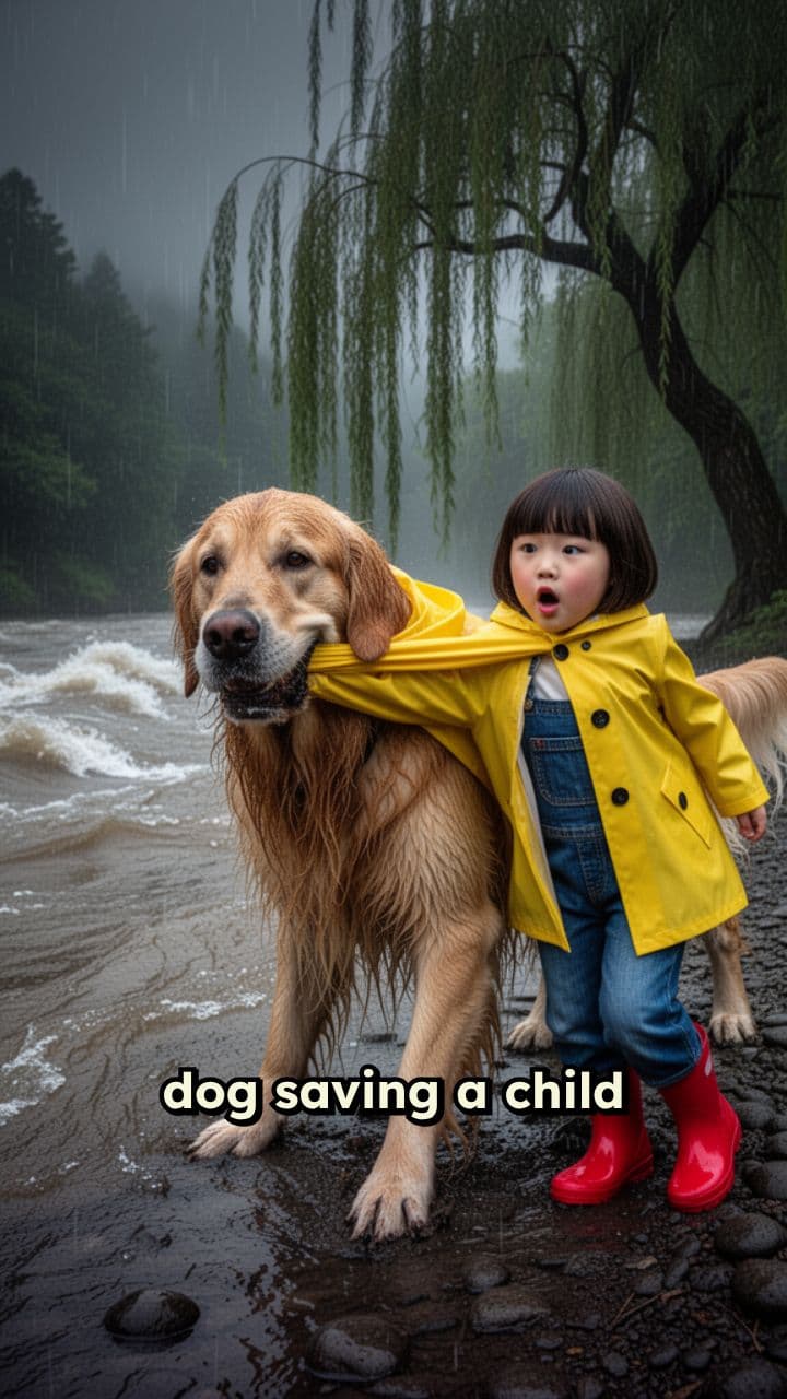 Dog Saves Child From Danger Clips