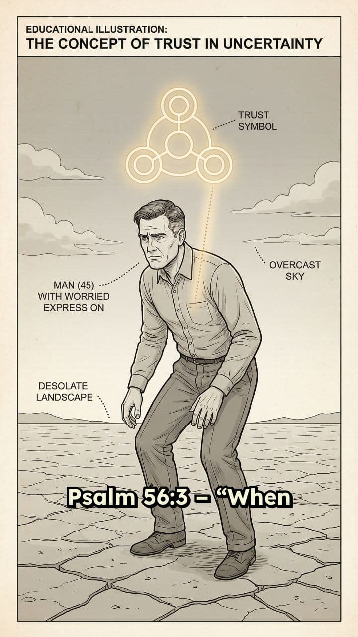 Trusting God in Fear - Daily Bible Verse