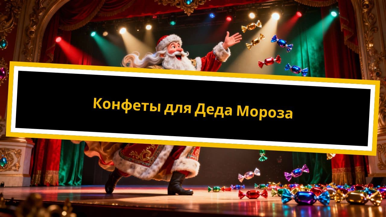 Конфеты для Деда Мороза