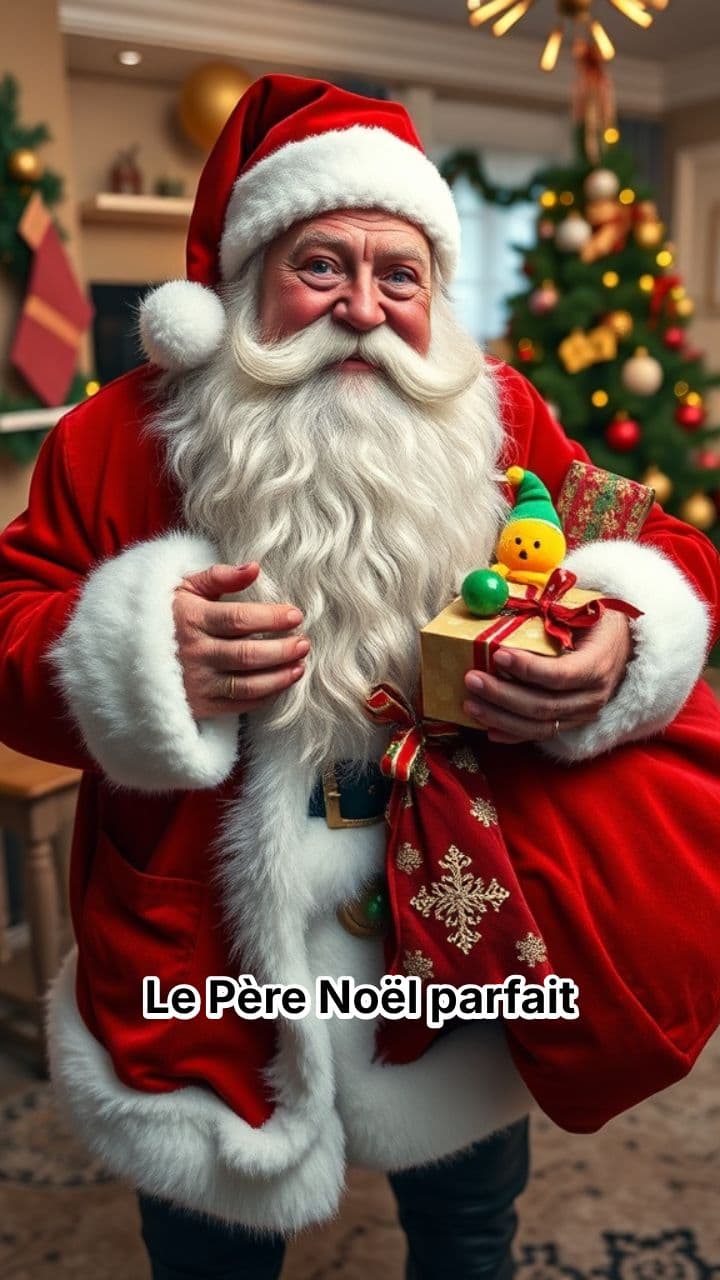 Le Père Noël en mode Grinch