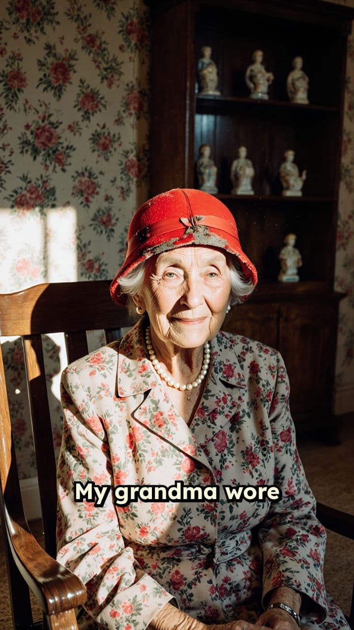 Grandma’s Hat Was Superglued On