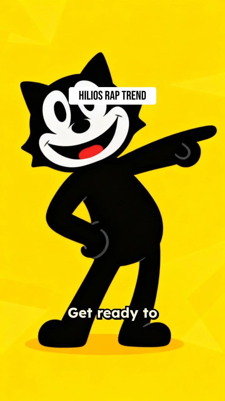 Felix the Cat Hilios Rap Dance