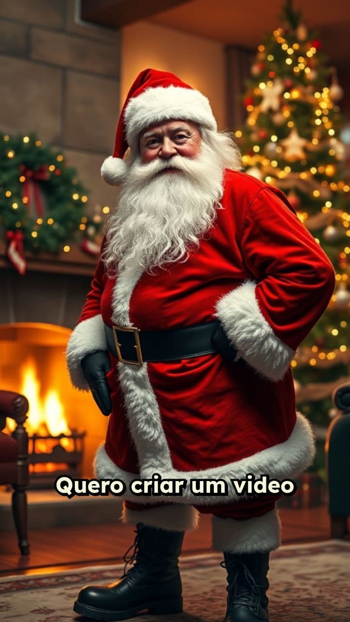 Mensagem do Papai Noel para Antonella