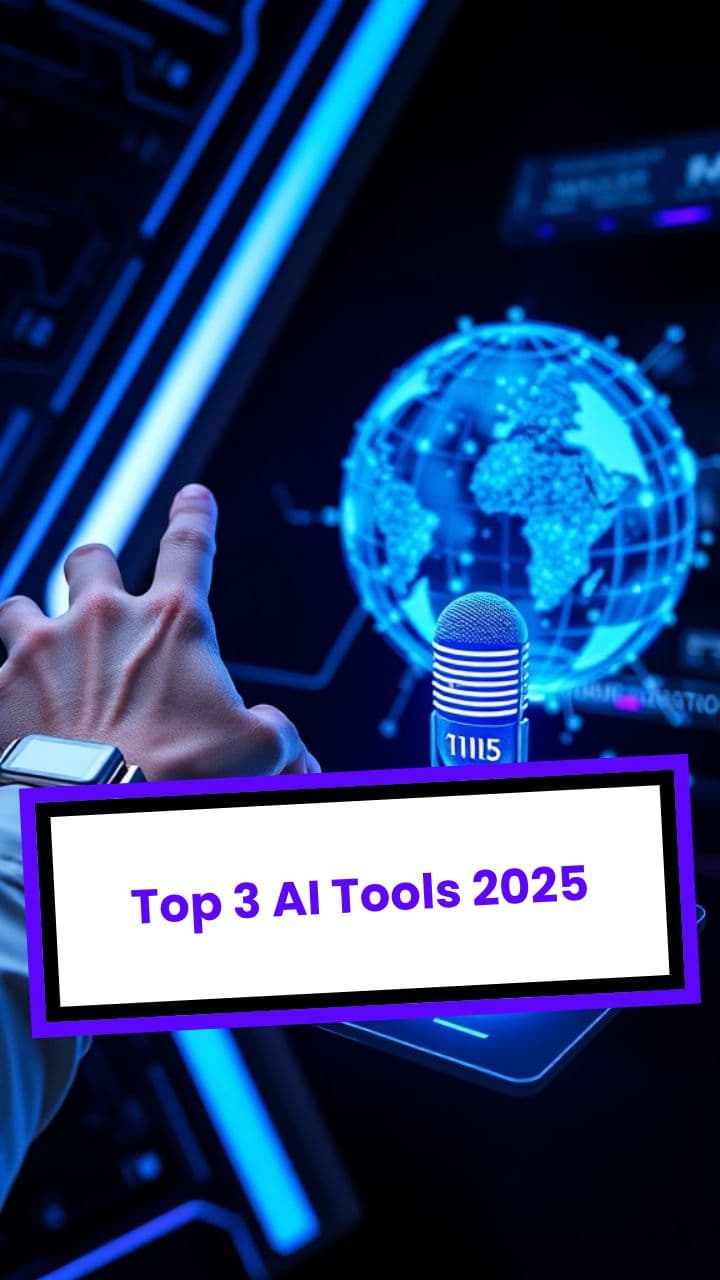 Top 3 AI Tools 2025