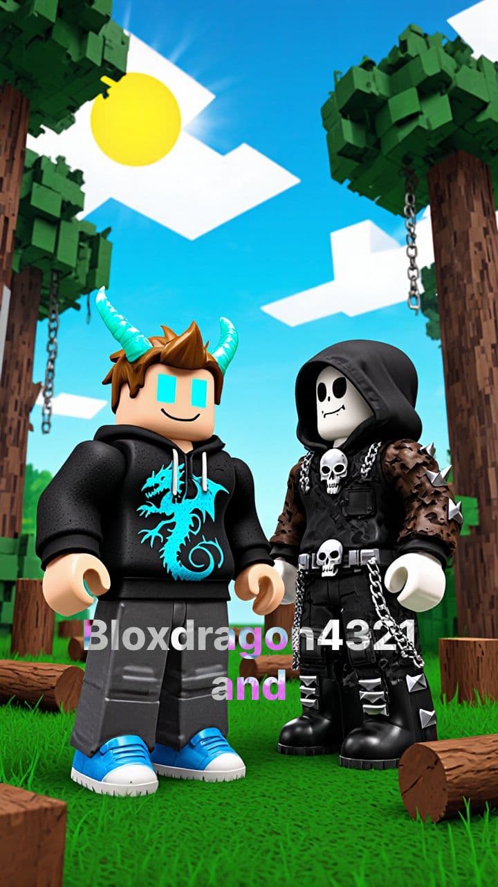 Searching for Wood in Roblox Forest