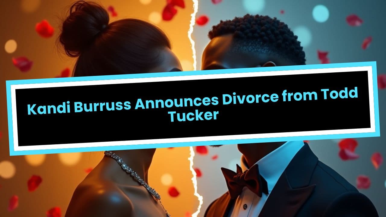 Kandi Burruss Announces Divorce from Todd Tucker