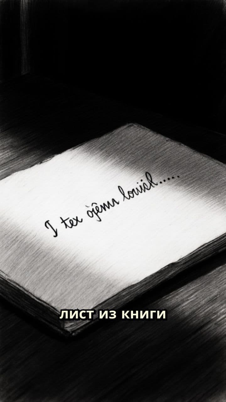 Слёзы любви на старой странице