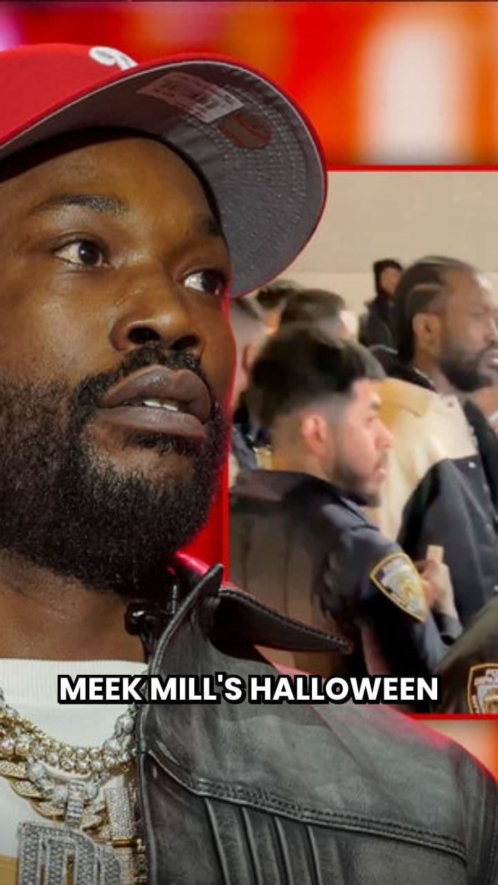 Meek Mill Handcuffed by NYPD on Halloween