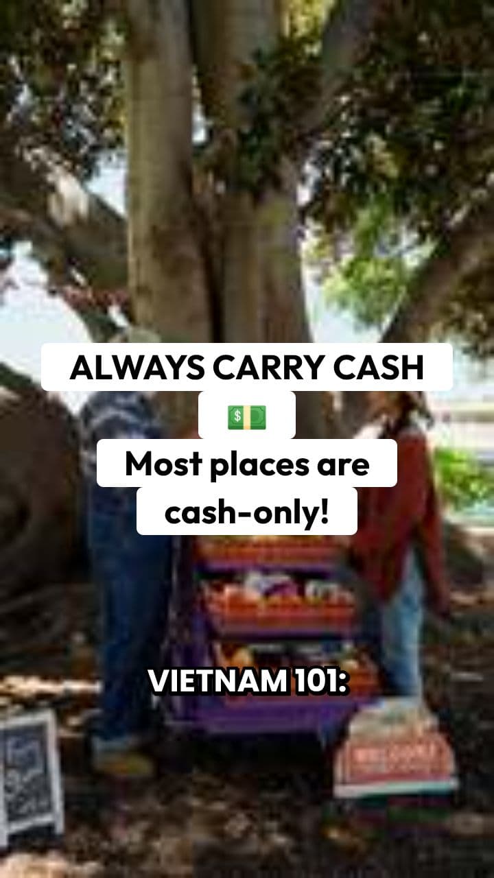 Vietnam 101: Always Carry Cash