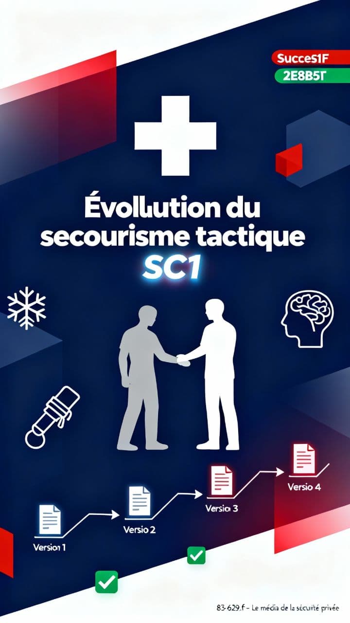 Évolution du secourisme tactique SC1