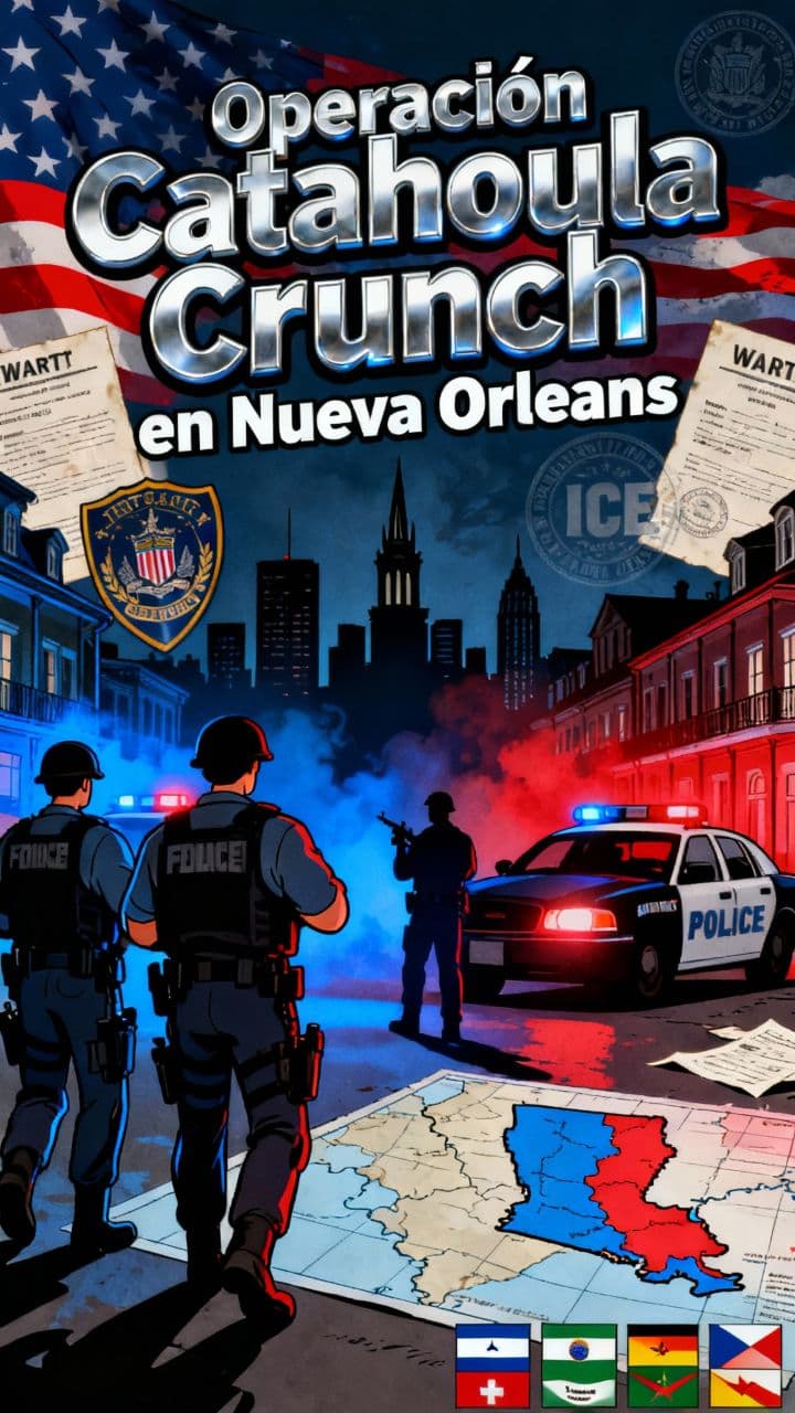 Operación Catahoula Crunch en Nueva Orleans