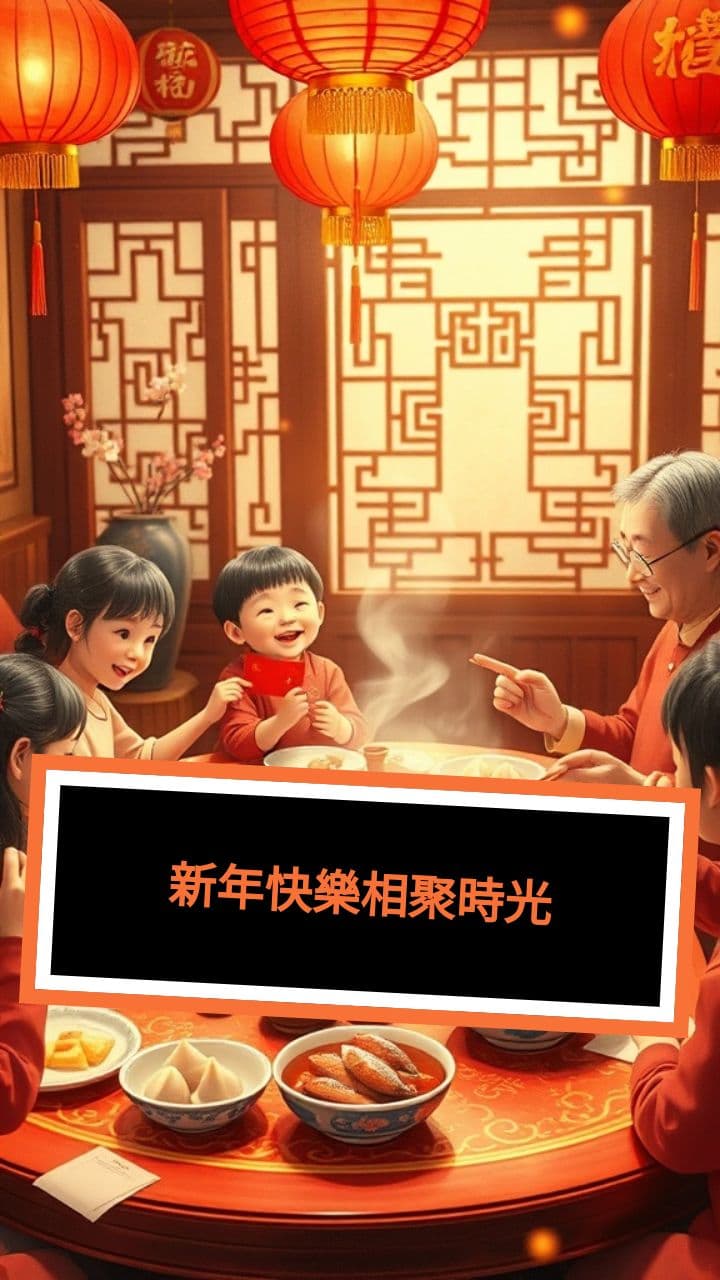 新年快樂相聚時光