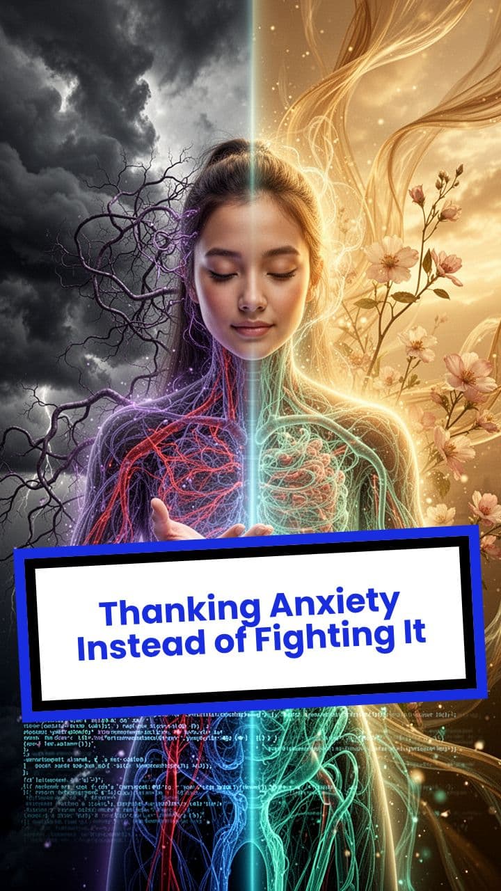 Thanking Anxiety Instead of Fighting It