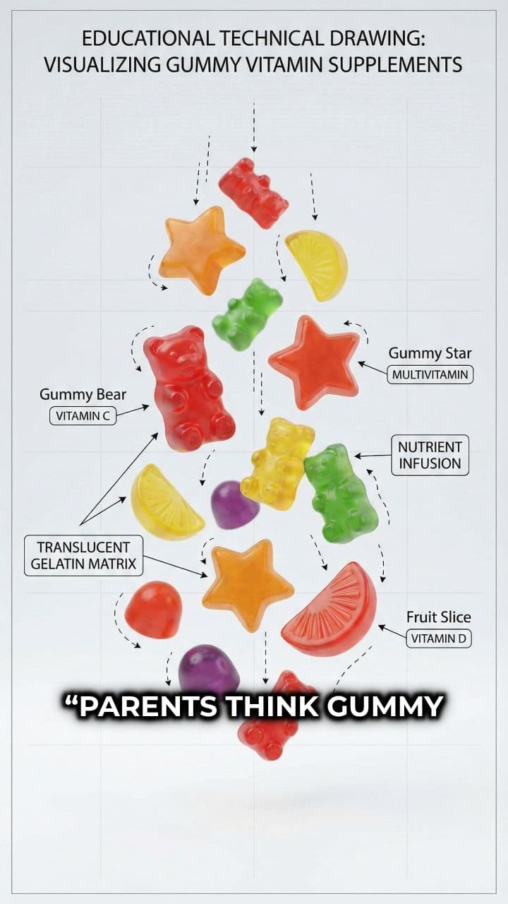 Gummy Vitamins: A Sweet Deception