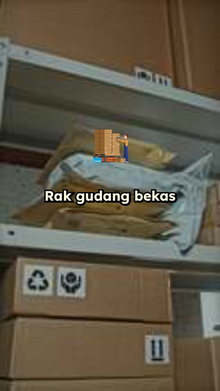 Rak Gudang Bekas Berkualitas Hemat Biaya