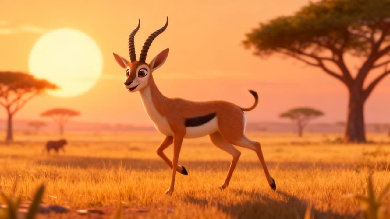 The Leaping Springbok