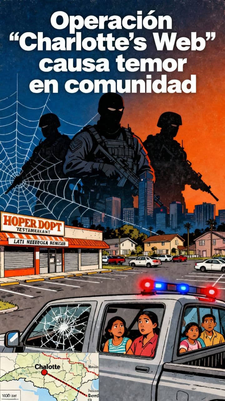 Operación "Charlotte's Web" causa temor en comunidad