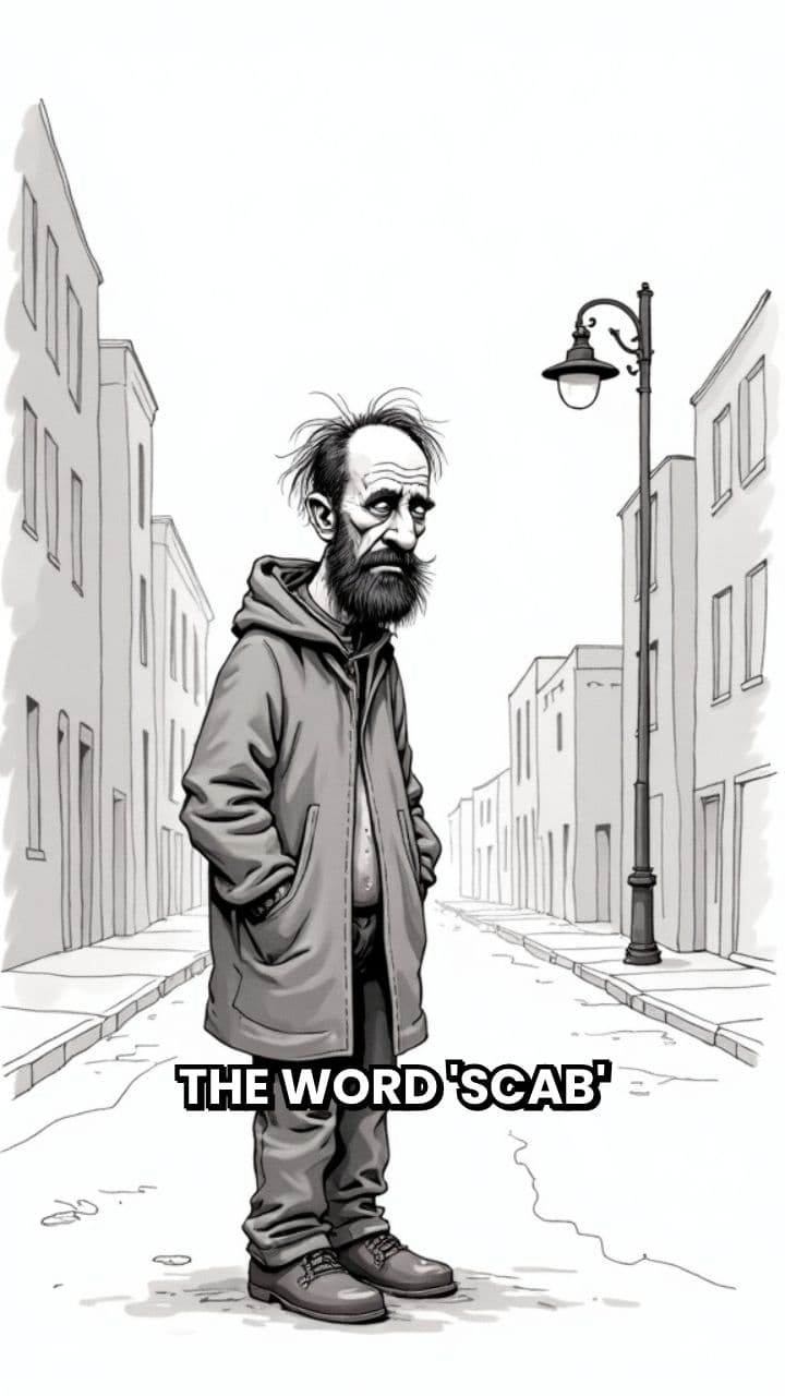 The Evolution of the Term 'Scab'